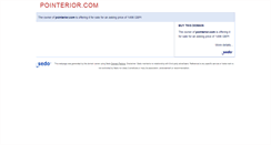 Desktop Screenshot of pointerior.com